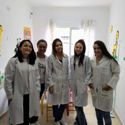 1 Thais Moura,Mariana Carrijo,Gyovana Toniolo,Thaina Viana e Alessandra Alves